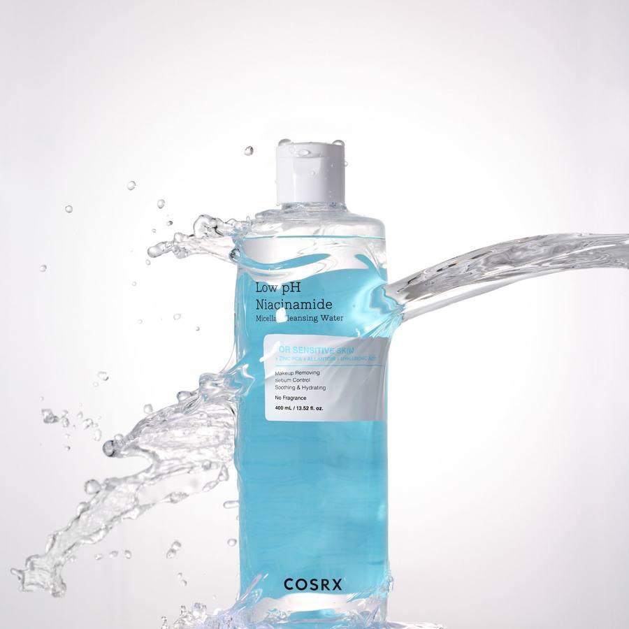 COSRX - Low pH Niacinamide Cleansing Water - Low pH Niacinamide Micellar Water - 400ml
