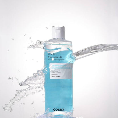 COSRX - Low pH Niacinamide Cleansing Water - Low pH Niacinamide Micellar Water - 400ml
