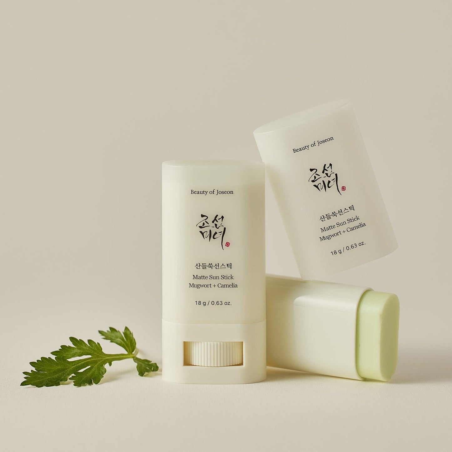 Beauty of Joseon - Matte Sun Stick Mugwort + Camelia SPF50+/PA++++ - Matte Sun Stick - 18g